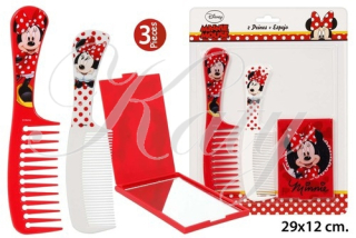 Set hřebeny a zrcadlo Minnie